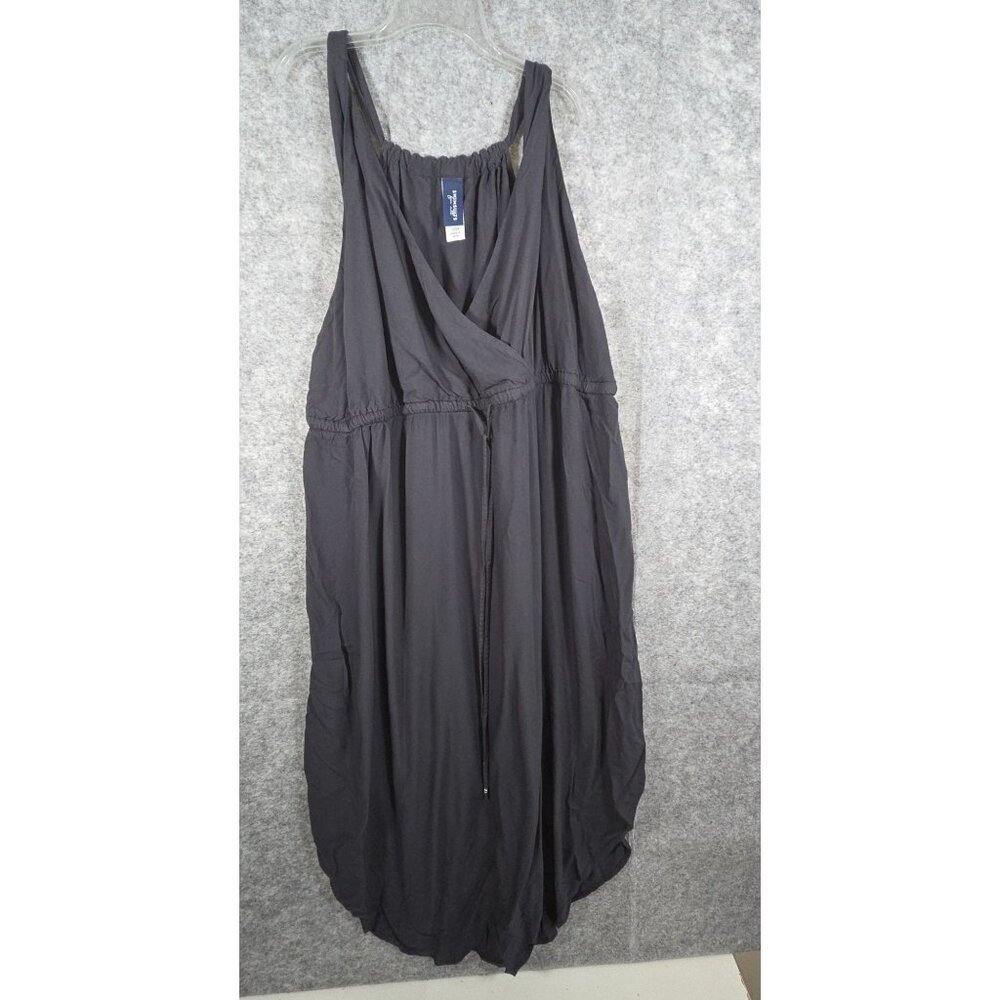Nwt Swimsuits For All Women's Tenley Surplice Cover Up Maxi Dress Gray Size 22/ — image 3 of 8